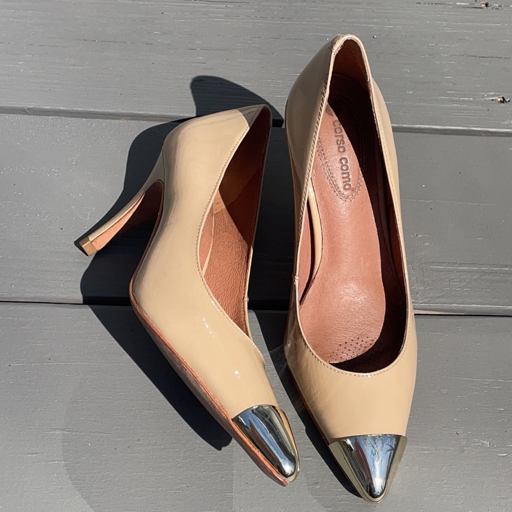 Corso como beige heels. Made in Brazil.Size 5,5. - Picture 7 of 16